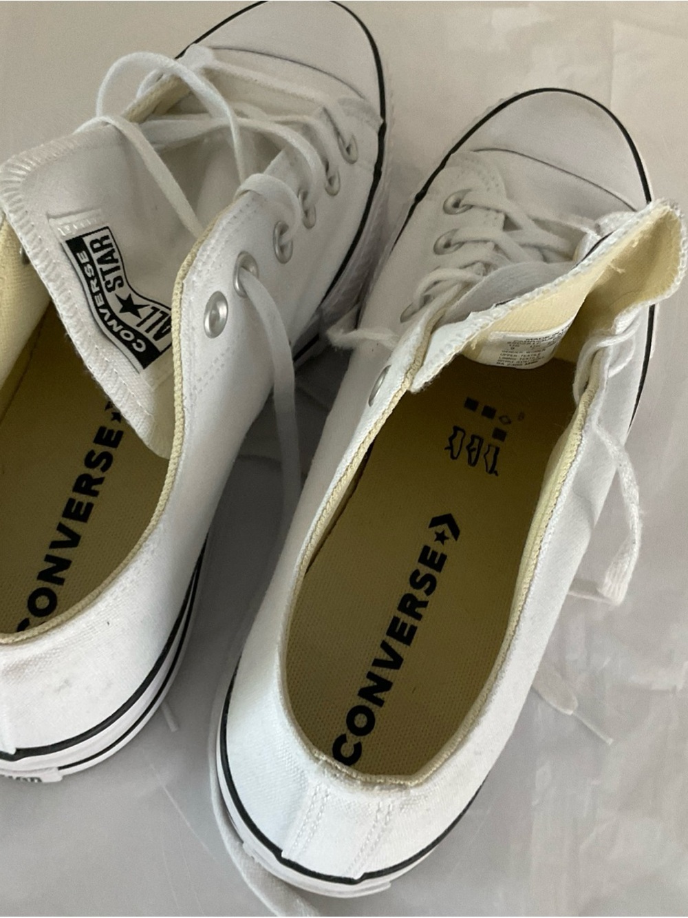 Converse Chuck Taylor All Star Platform White size 9 - Picture 14 of 16